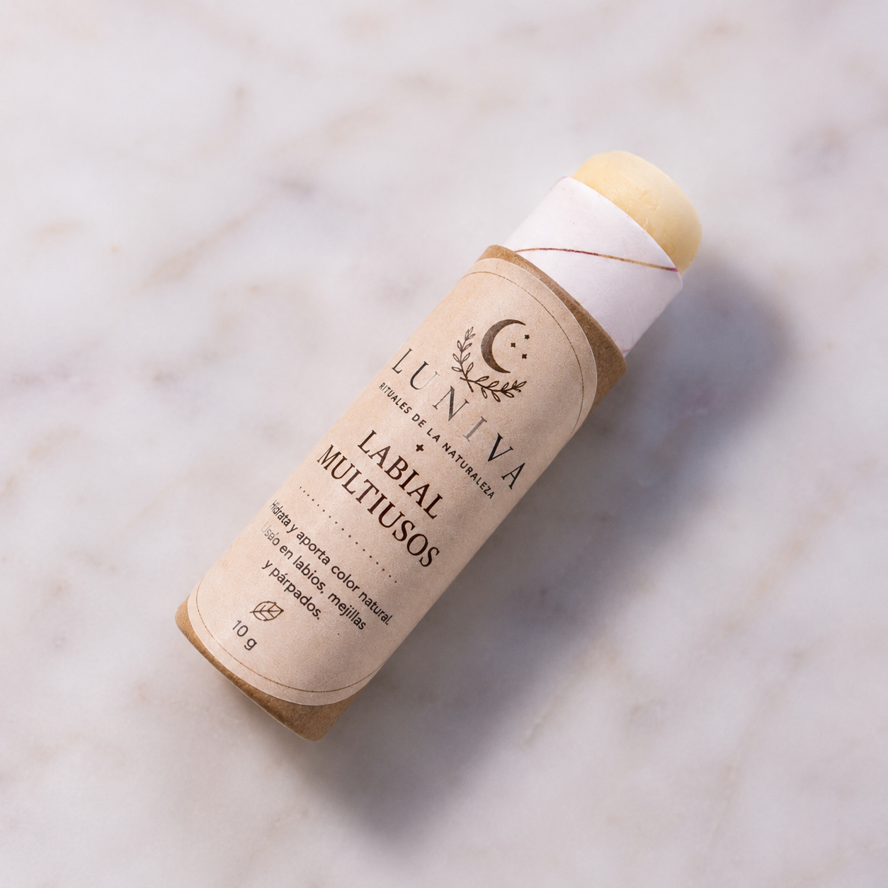Bálsamo labial - Origen natural