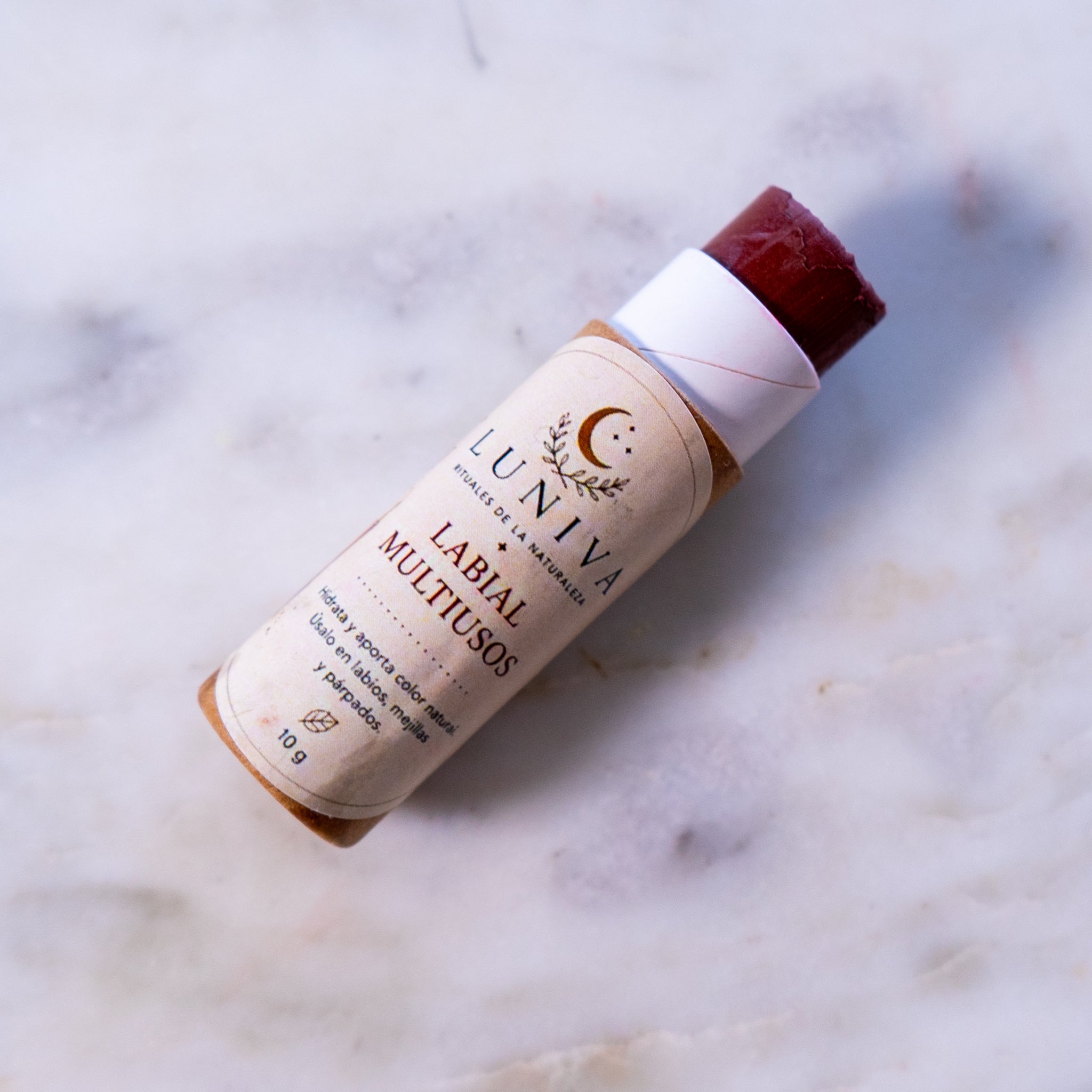 Labial multiusos - Origen natural