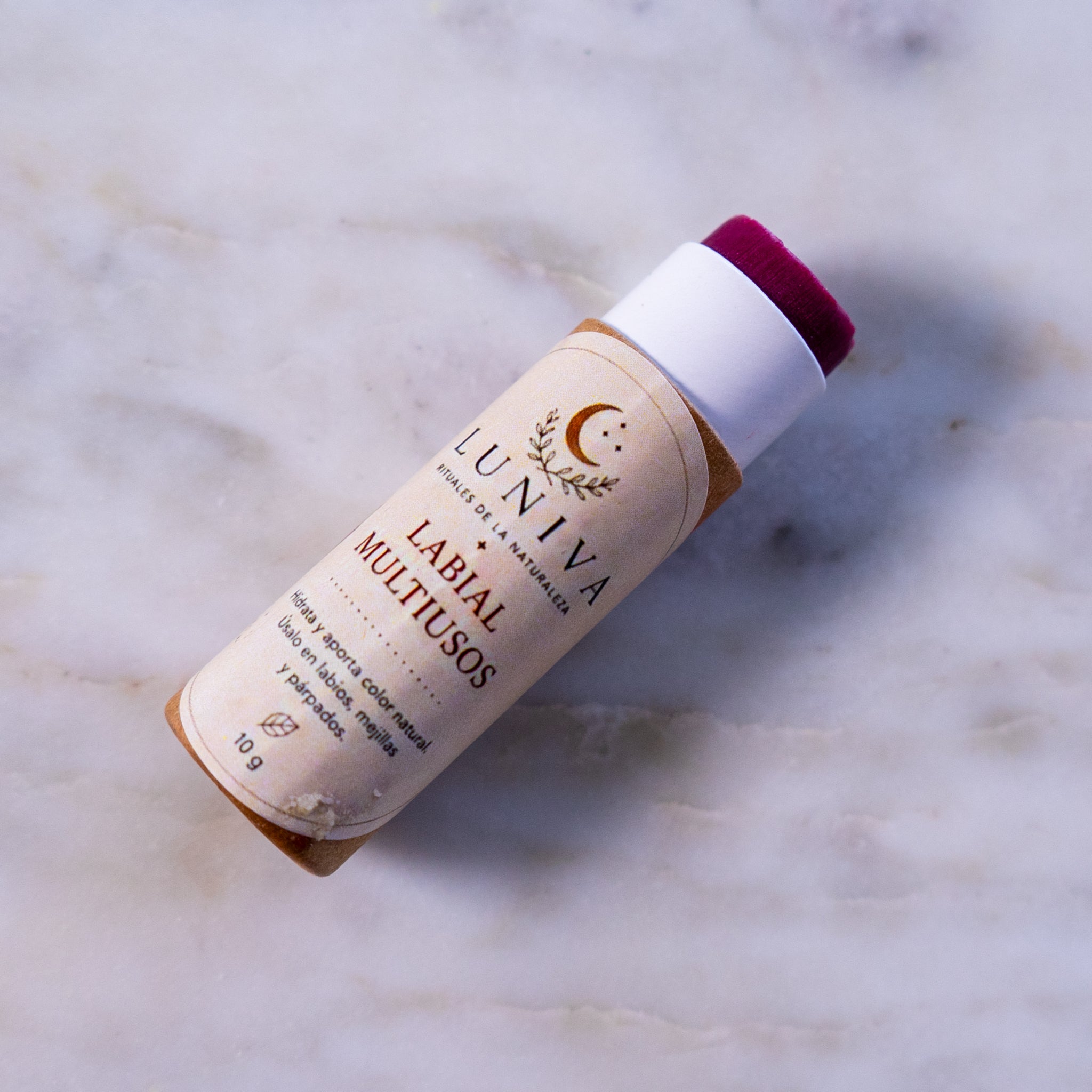 Labial multiusos - Origen natural